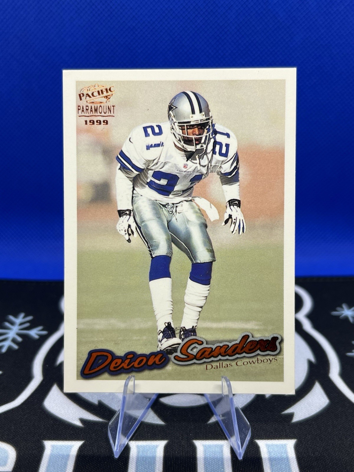1999 Pacific Paramount Copper - Deion Sanders #72 - Dallas Cowboys HOF 🏈 