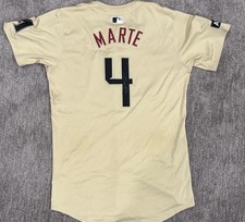 2024 Ketel Marte Autographed Game Worn City Connect “Serpientes” Jersey