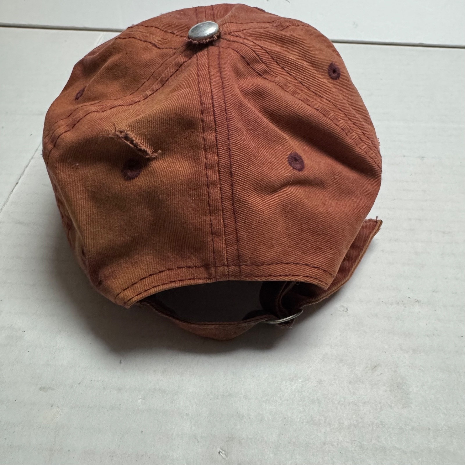 Trashed Stussy OS Adjustable Cap. Trashed! Distre… - image 7