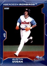 2025 Aberdeen IronBirds Choice #12 Austin Overn - NM Baseball Card