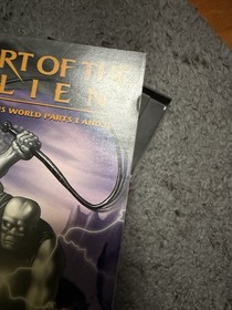 Heart of the Alien (Sega CD, 1994) Complete Registration Card Manual Disc CIB