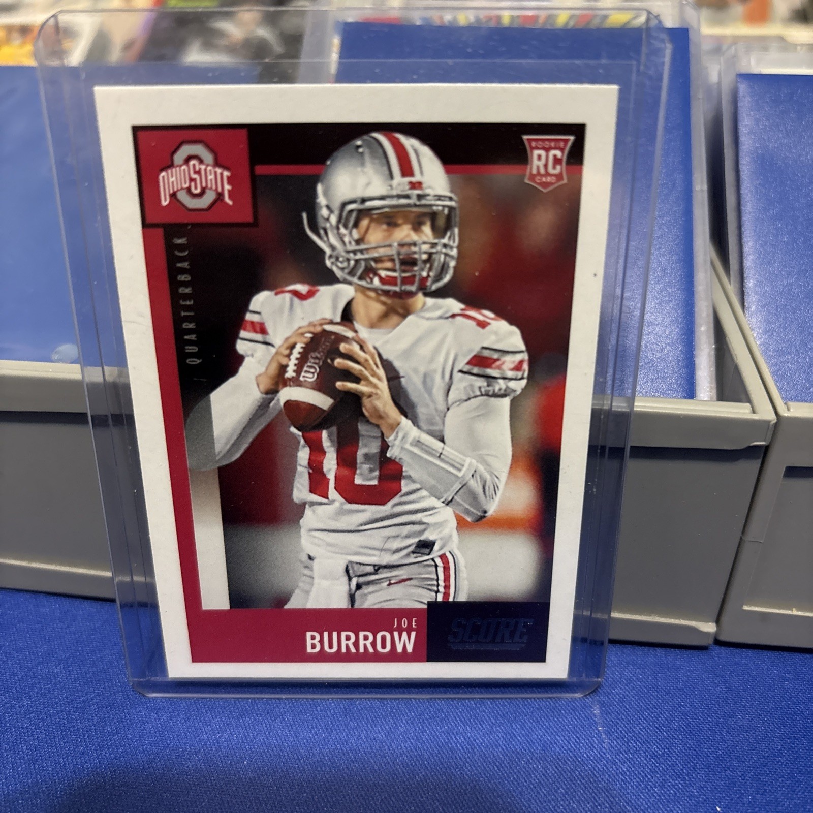 2020 Panini Score Joe Burrow Card #438