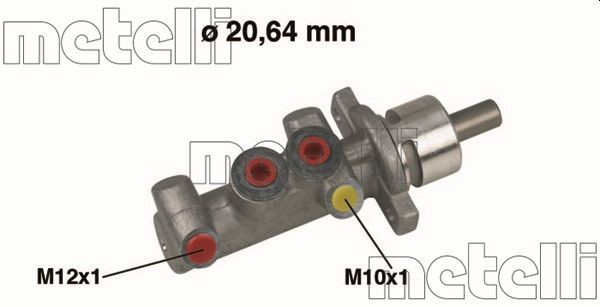Hauptbremszylinder FÜR Renault Clio II (Bb , CB ) - Metelli 05-0416-image