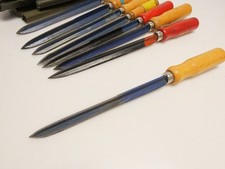 Dreikantschaber  200mm 300mm mit Futteral gebr