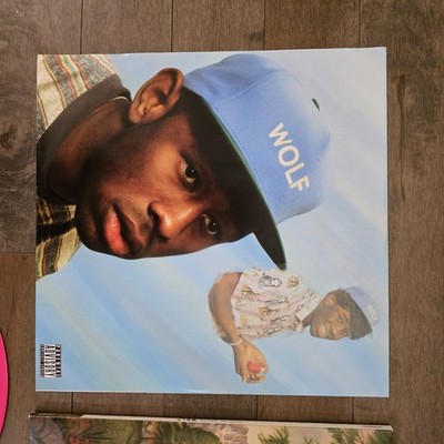 Tyler The Creator Wolf double 2 LP hot pink coloured vinyl record