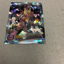 2025 Panini Prizm WNBA Los Angeles Sparks Rickea Jackson Cracked Iced Prizm Card