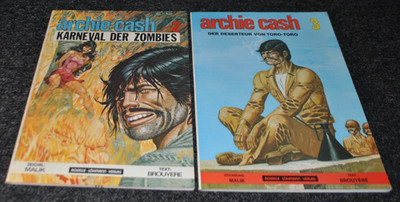 archie cash 2 + 3: Karneval der Zombies Der Dserteur von Toro Toro Boiselle Löh