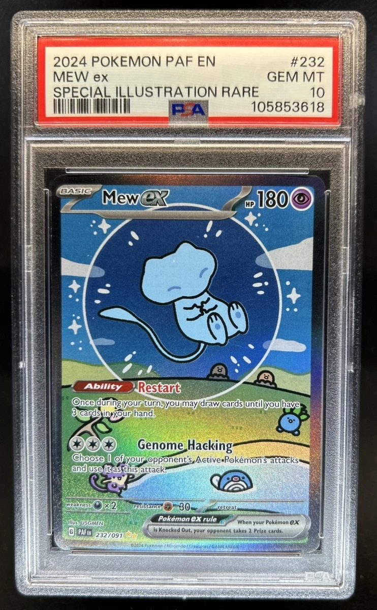 Las mejores ofertas en Mew Ex 232/091 SV: Paldean Fates | eBay