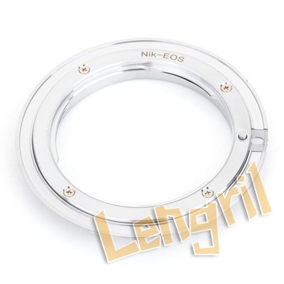 Lens Adapter For Nikon F Mount to Canon EOS 5D Mark IV 80D 760D 750D 5DS 7DII
