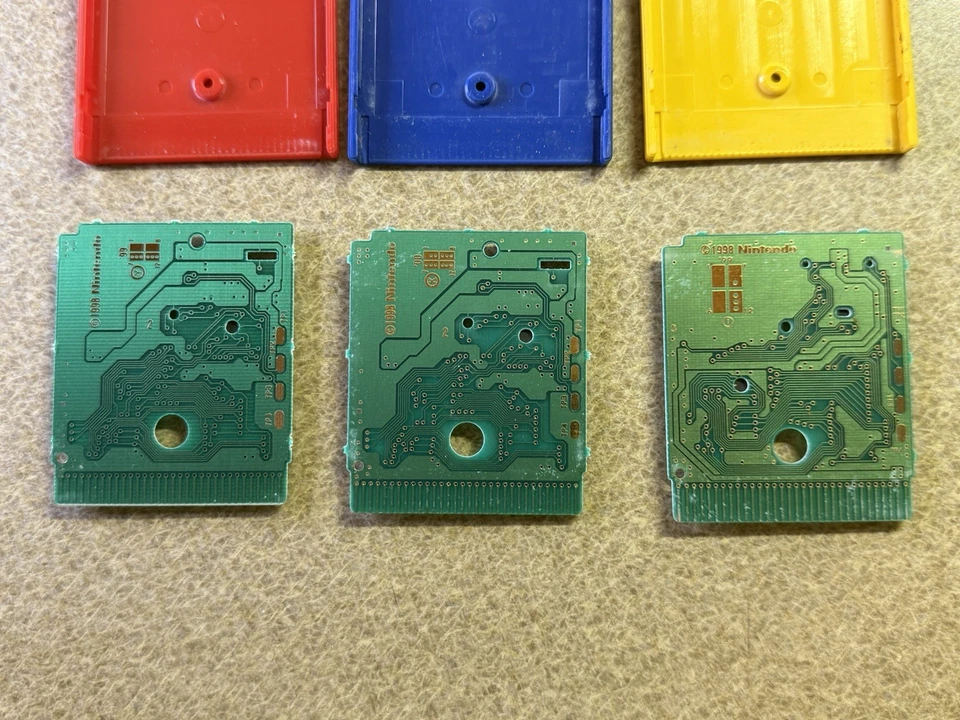 Pokémon Red, Blue and Yellow Bundle - Nintendo Game Boy - Tested - Working Saves - Image 3 of 4