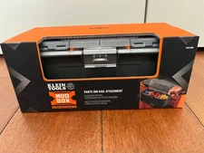 Klein Tools Modbox Parts Bin With Clear Lid Portable Tool Storage Organizer