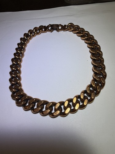 Vintage 1950's Copper & Enamel Mid Century Modern MATISSE Renoir Necklace