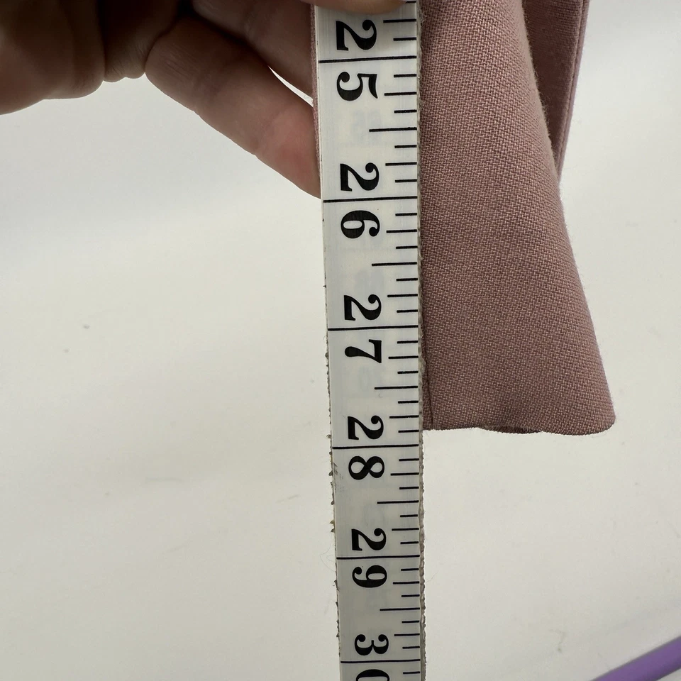 Pendleton Women’s Vintage Mauve 100% Virgin Wool Slacks Trousers Classic - Image 4 of 4