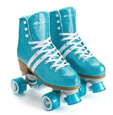 Osprey Retro Quad Roller Skates for Adults – Womens Lace Up High Top Size 7