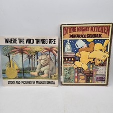 Maurice Sendak Lot of Children's Books - Wild Things & Night Kitchen - BK024