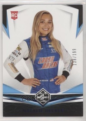2021 Panini Chronicles Limited Blue 138/199 Natalie Decker #1 Rookie RC 7m3