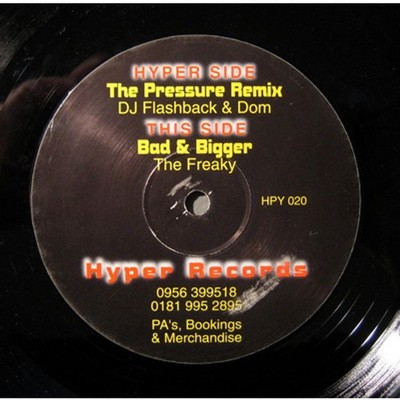 DJ Flashback & Dominic Angus / The Freaky - T (Vinyl 12'' - 1996 - UK - Original)