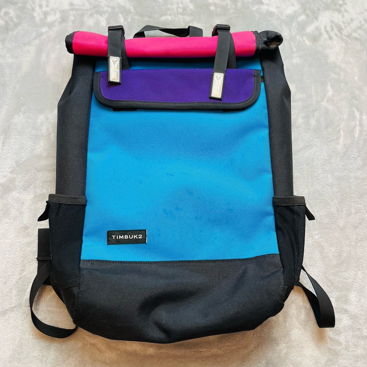 Timbuk2 Backpack Womens Medium Blue Purple Pink Trim Laptop Travel Daypack Timbuk2 - Authority Laptop Backpack Deluxe – Threadfellows main image 4