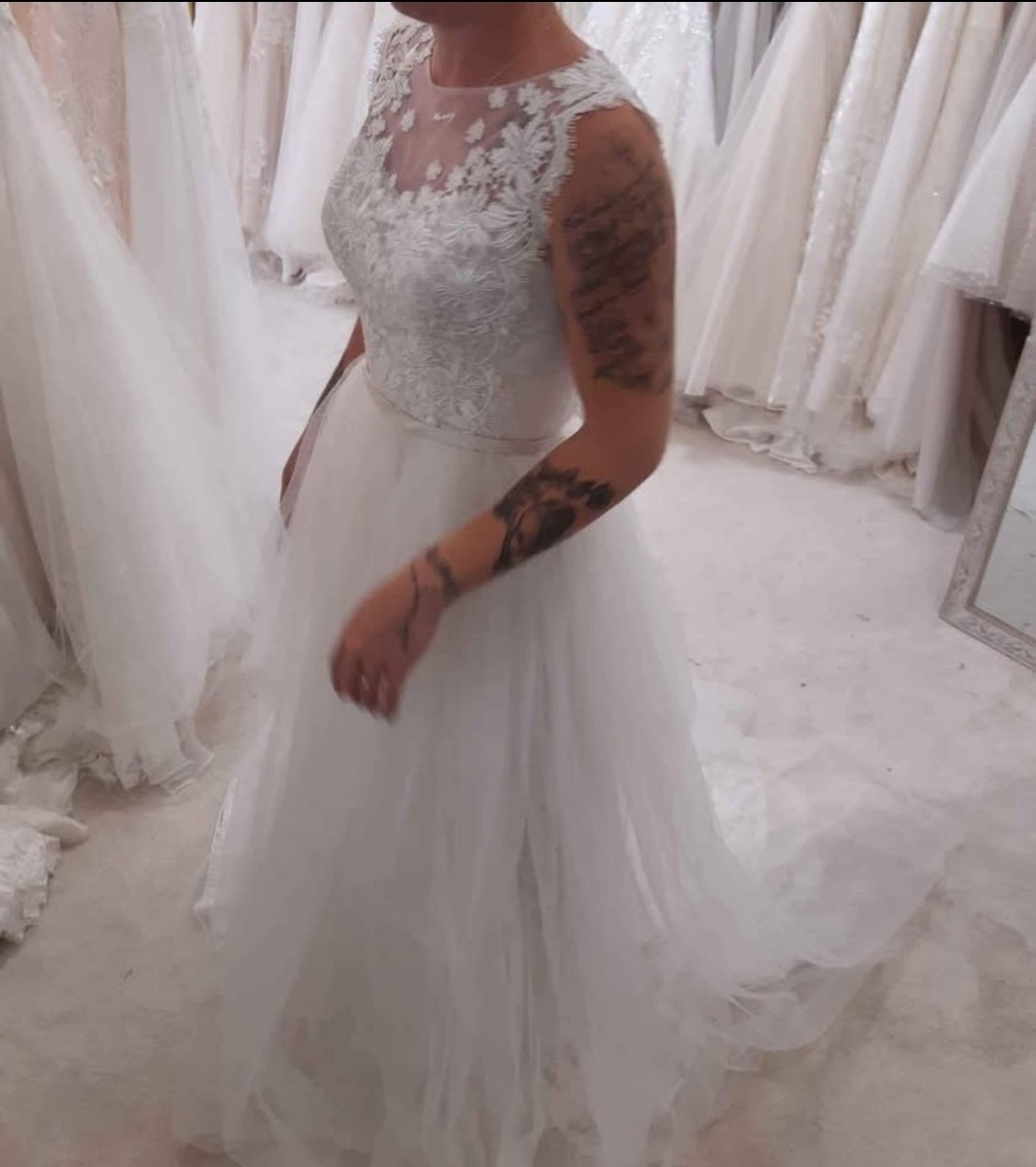 Ellis Wedding Dress Size 10 UK