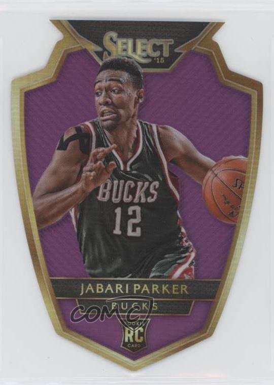 2014-15 Panini Select Premier Level Purple Die-Cut Prizm 31/99 Jabari Parker w5c