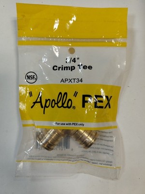 APXT34 by Apollo 3/4 in. Brass PEX TEE Barb