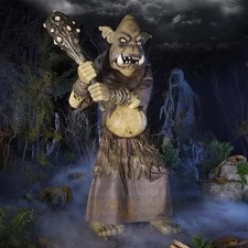 8 Ft. Gruesome Grounds Giant-sized Animated Led Tumble The Troll