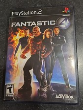 Fantastic 4 (Sony PlayStation 2, 2005) Activision W Manual 