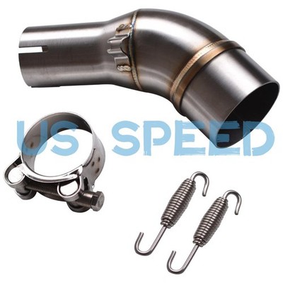 Stainless Steel Exhaust Mid Link Pipe For Yamaha YZF R3 R25 MT-03 Motorcycle