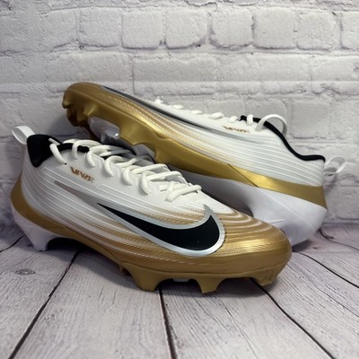 Nike Vapor Speed 3 Football Cleats White Gold 2025 FB3303-103