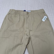 NWT Old Navy Men s 90s Straight Chino Pants Size M Beige BRAND NEW