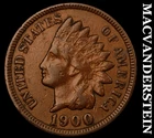 1900 Indian Head Cent- Extra Fine Scarce Better Date No Reserve #J1153