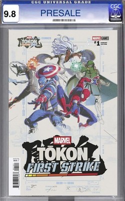 PRESALE: CGC 9.8 MARVEL TOKON FIRST STRIKE 1 FIGHTING SOULS CVR B (8/5/26)