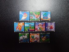 Pokemon GB Pocket Mini Card Non Holo x10 Pikachu Ash Bulbasaur etc #5895