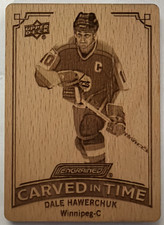 2023-24 Upper Deck Engrained - Carved In Time  Legends Dale Hawerchuk