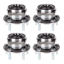 4pcs Wheel Hub Bearings Assembly AWD For Hyundai Santa Fe Kia Sorento 2007-2015