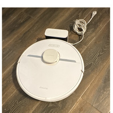 Dreame Robotic Bagless Cordless Vacuum Auto Recharge Charging Dock White