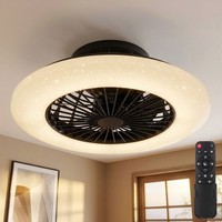 Deckenleuchte Deckenventilator Fernbedienung Timer Sterneneffekt Cct Led Dimmbar