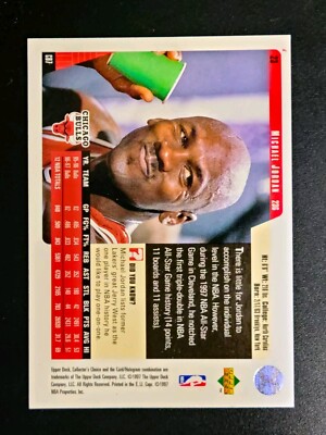 1997-98 Upper Deck Collector's Choice #236 Michael Jordan NM-MT