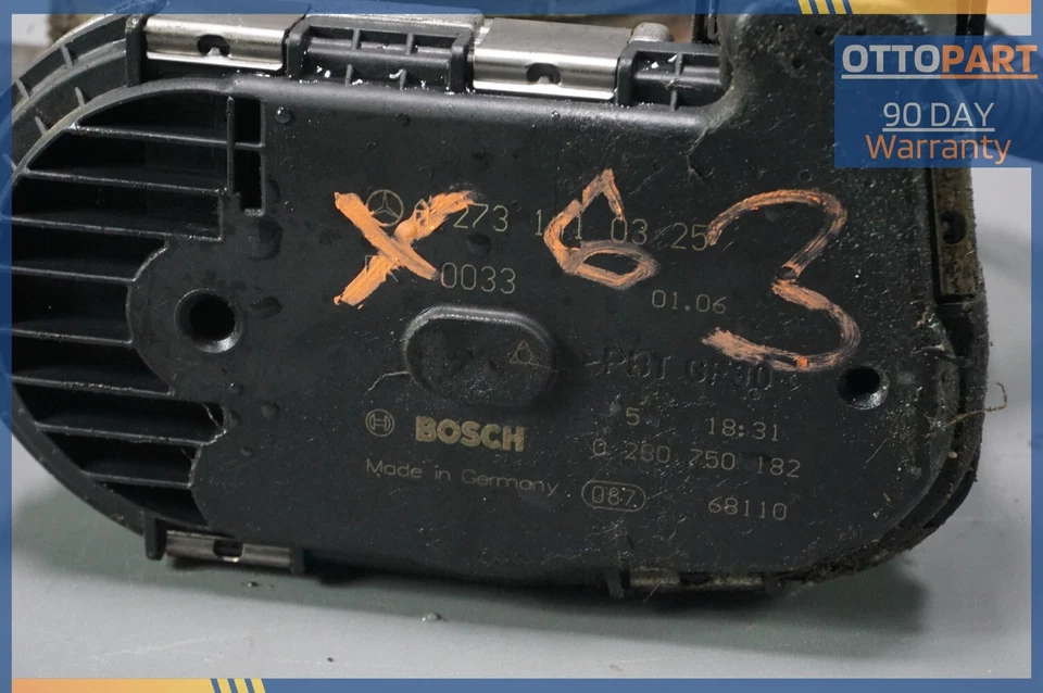 Mercedes Benz S550 W212 E550 2010-2011 cuerpo del acelerador válvula unidad del motor OEM Foto 4 de 4