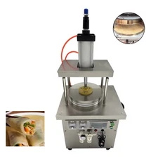 13.7" Commercial Chapati Making NonStick Pancake Machine 110V 5KW 0-400℃