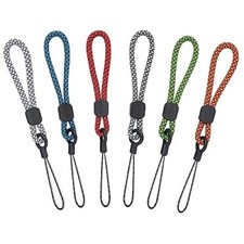 Lanyard Finger Strap 5 pack Ring lanyard 6 Color Lanyard Finger