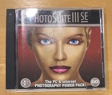 Photo Suite III 3 SE CD ROM, 1999 RETRO PC SOFTWARE