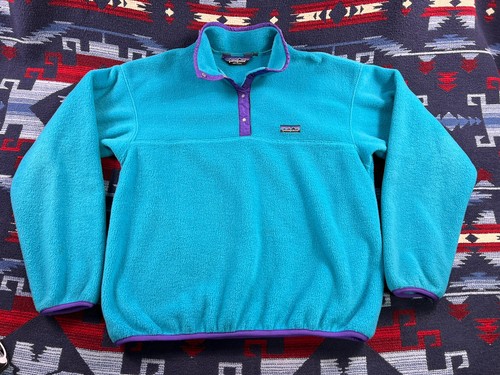 Vintage Patagonia Snap T Mens S Teal 