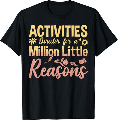 Activity Director Assistant Ideas Activities Planner T-Shirt Hoodie