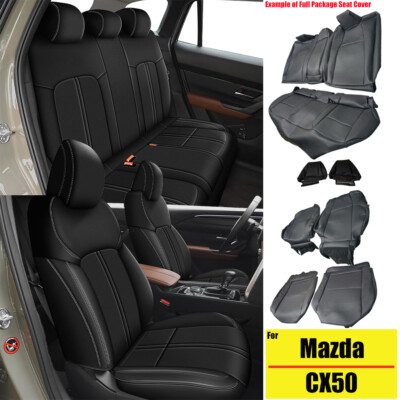 (All inclusive Custom)Car 5-Seat Covers Cushion For Mazda CX-50 2023-2025 Black
