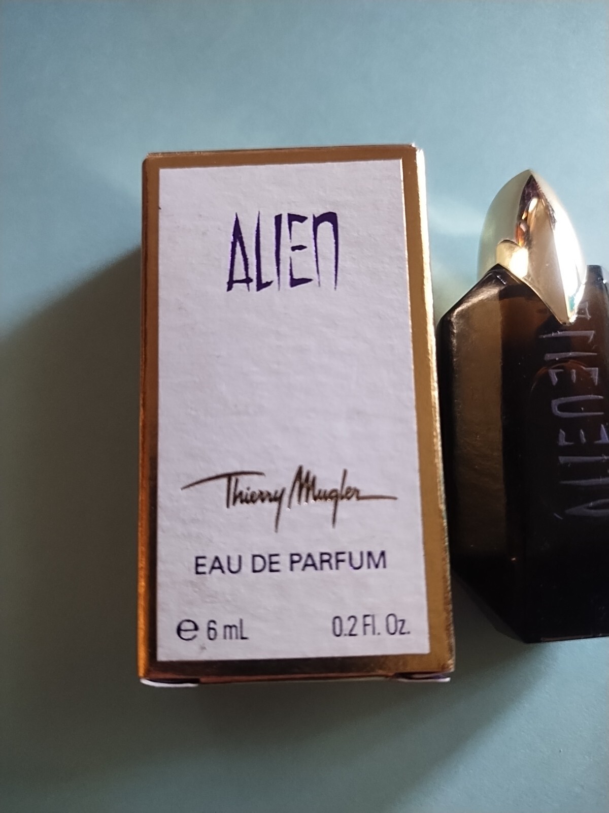 Alien Mugler EAU DE PARFUM MINI 0.2oz/6ml Splash for sale online 