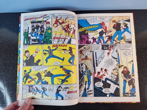 Vintage Action Force Annual Uk 1989 Comic Picture Book Hardcover Very Good Cond - Picture 16 of 24