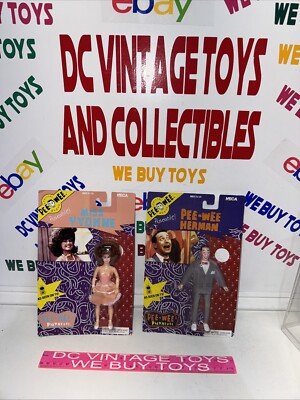 Neca Pee-Wee Herman Matchbox  Pee Wee's Playhouse Figure Miss Yvonne Lot-2