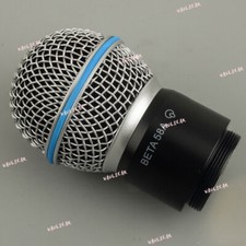 1x Wireless Mic Replacement Head Capsule Fit For Shure BETA58/58A Microphone