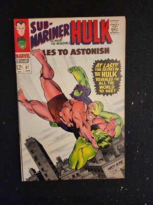 Tales To Astonish #87 (Marvel Comics 1967) VF- Gil Kane